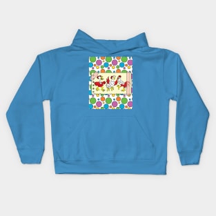 Crazy Chickens Funny Chicken Kids Hoodie